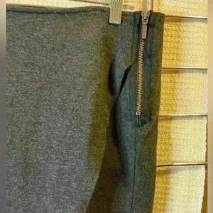 Cabi knee length ponte asymmetrical skirt